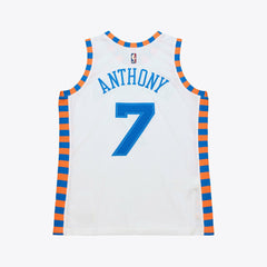 Carmelo Anthony New York Knicks 2015-16 Hardwood Classics Authentic Jersey - White for sale