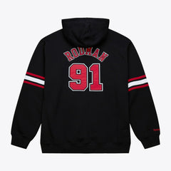Dennis Rodman Chicago Bulls Name & Number Hoodie sale - Black outlet