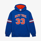 Patrick Ewing New York Knicks Name & Number Hoodie - Blue outlet