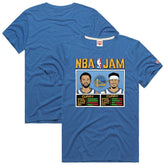 Stephen Curry & Seth Curry Golden State Warriors Homage NBA Jam Tri-Blend T-Shirt sale - Royal shop