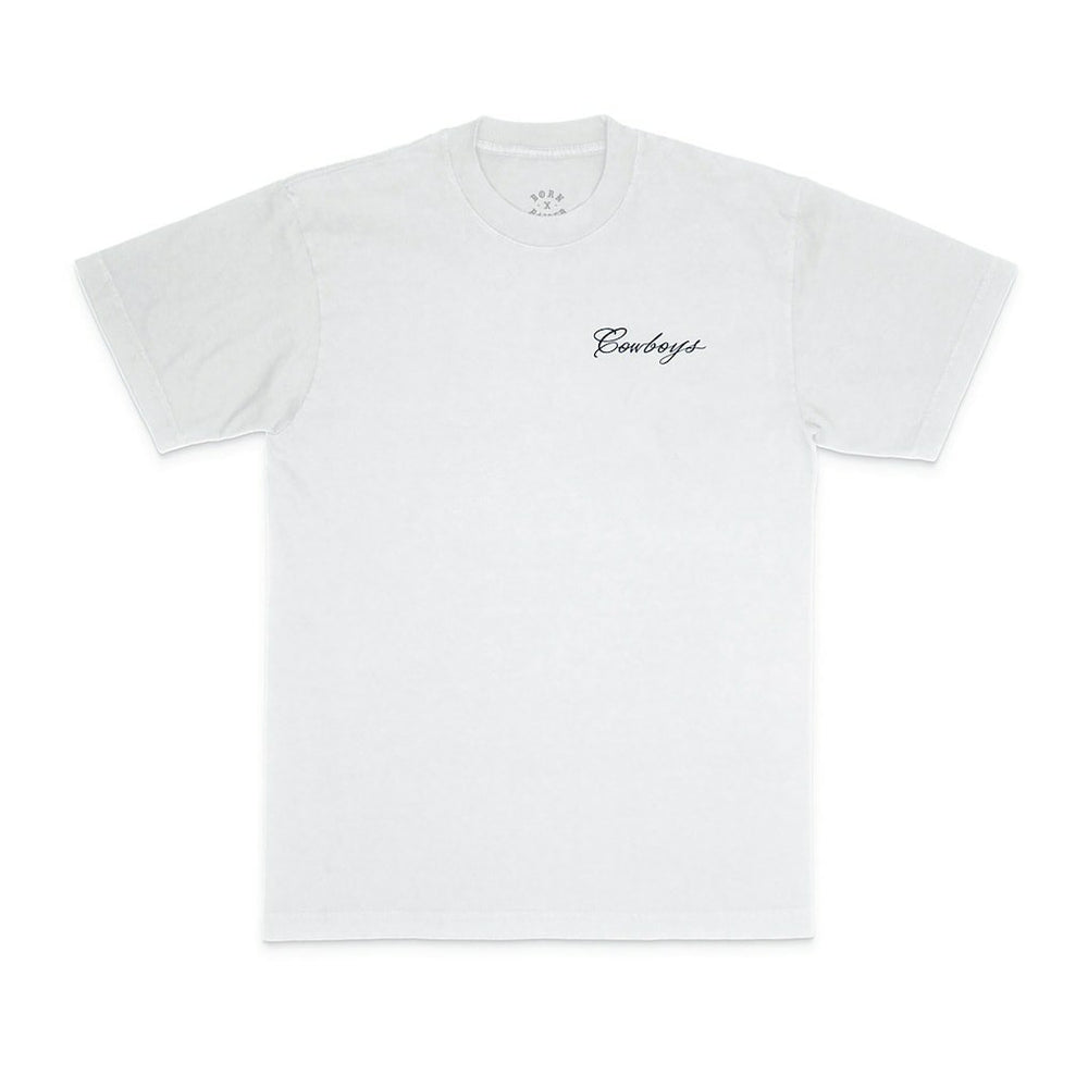 Dallas Cowboys Born x Raised Unisex Fine Line T-Shirt - White on sale
