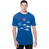 Chicago Cubs MLB x Simpsons 2026 Collab Clouds T-Shirt Royal