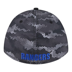 New York Rangers New Era Zero Dark 39THIRTY Flex Hat - Black Hats