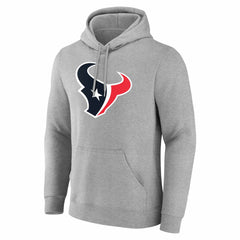 Houston Texans Team Authentic Personalized Name & Number Hoodie - Gray discount