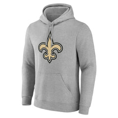 New Orleans Saints Team Authentic Personalized Name & Number Hoodie - Gray outlet