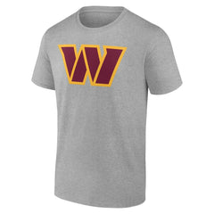 Washington Commanders Team Authentic Personalized Name & Number T-Shirt - Gray sale