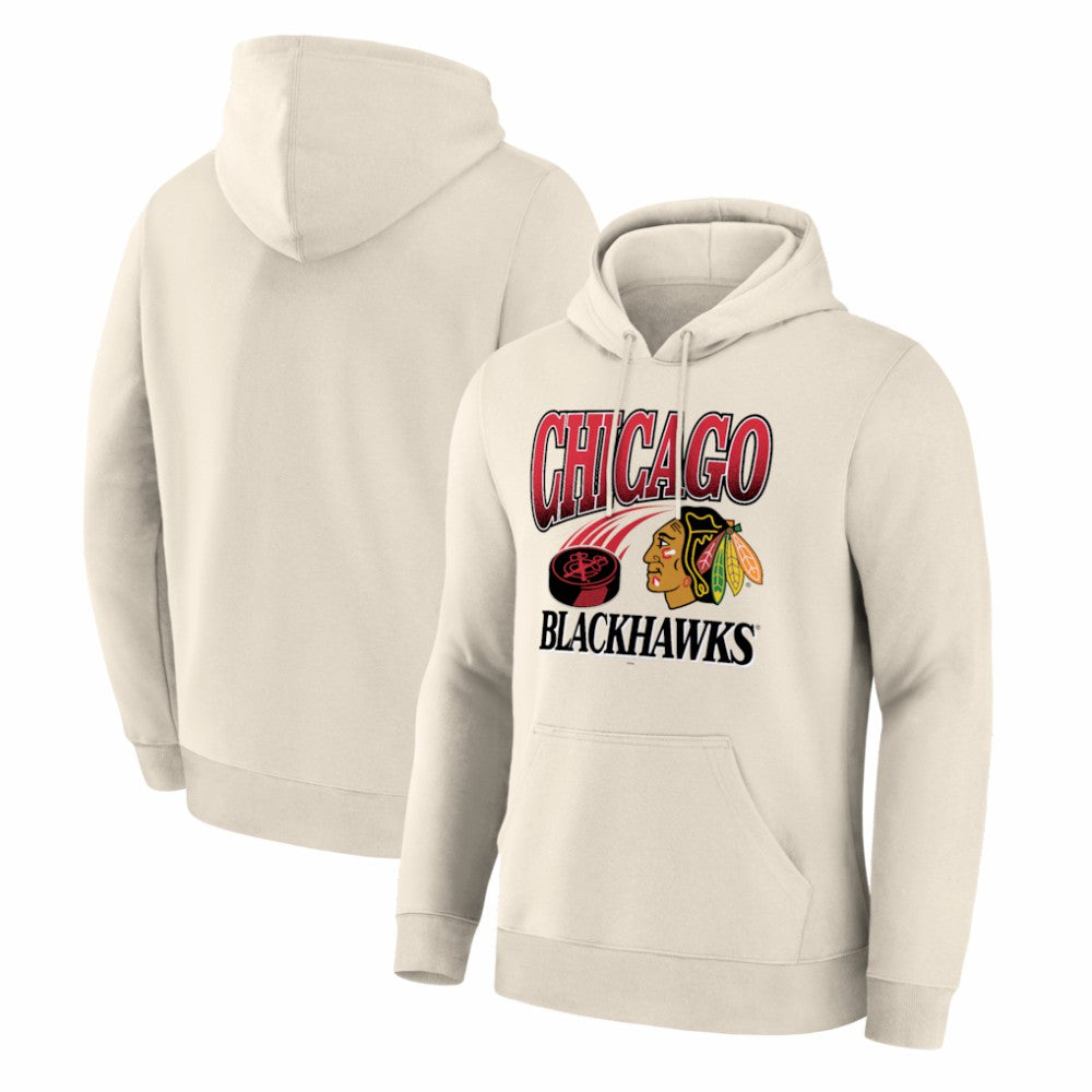 Chicago Blackhawks Legacy Hoodie - Cream Hoodies