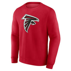 Atlanta Falcons Team Authentic Personalized Name & Number Sweatshirt - Red discount