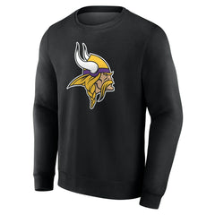Minnesota Vikings Team Authentic Personalized Name & Number Sweatshirt - Black cheap
