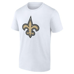 New Orleans Saints Team Authentic Personalized Name & Number T-Shirt - White discount
