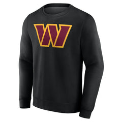 Washington Commanders Team Authentic Personalized Name & Number Sweatshirt - Black cheap