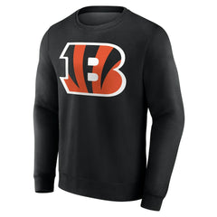 Cincinnati Bengals Team Authentic Personalized Name & Number Sweatshirt - Black cheap