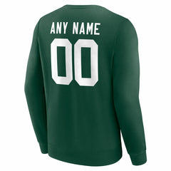 Green Bay Packers Team Authentic Personalized Name & Number Sweatshirt - Green cheap