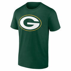 Green Bay Packers Team Authentic Personalized Name & Number T-Shirt - Green for sale