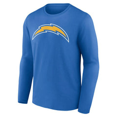 Los Angeles Chargers Team Authentic Personalized Name & Number Long Sleeve T-Shirt - Powder Blue online