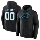 Carolina Panthers Big & Tall Team Authentic Custom Hoodie - Black online