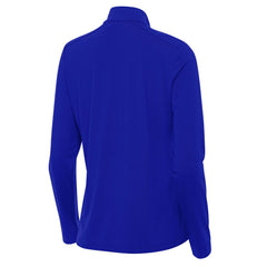 Los Angeles Dodgers Antigua Women's 2025 World Series Champions Intent Quarter-Zip Pullover Royal