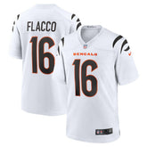 Joe Flacco Cincinnati Bengals Game Jersey - White cheap
