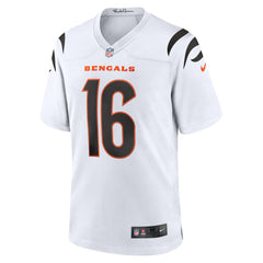 Joe Flacco Cincinnati Bengals Game Jersey - White cheap