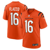 Joe Flacco Cincinnati Bengals Alternate Game Jersey - Orange cheap