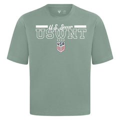 USWNT Levelwear Vanguard Luxe Signature T-Shirt - Green online