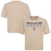 USWNT Levelwear Vanguard Luxe Signature T-Shirt - Khaki cheap