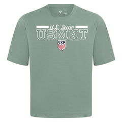 USMNT Levelwear Vanguard Luxe Signature T-Shirt - Green for sale