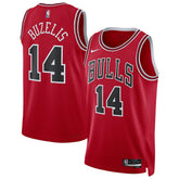 Matas Buzelis Chicago Bulls Unisex Swingman Player Jersey sale - Icon Editi- Red for sale