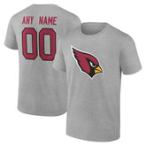 Arizona Cardinals Big & Tall Team Authentic Custom T-Shirt - Gray online
