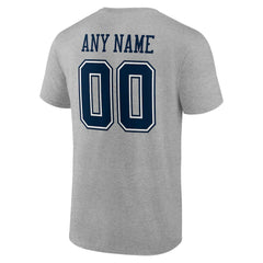 Dallas Cowboys Big & Tall Team Authentic Custom T-Shirt - Gray on sale