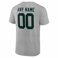 Green Bay Packers Big & Tall Team Authentic Custom T-Shirt - Gray outlet