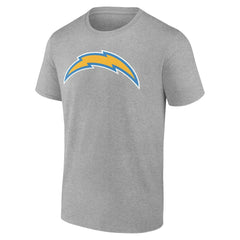 Los Angeles Chargers Big & Tall Team Authentic Custom T-Shirt - Gray outlet