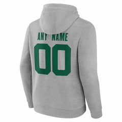 New York Jets Big & Tall Team Authentic Custom Hoodie - Gray for sale