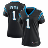 Cam Newton Carolina Panthers Women's Team Retired Game Jersey - Black online