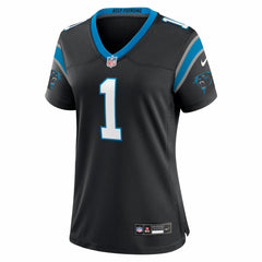Cam Newton Carolina Panthers Women's Team Retired Game Jersey - Black online