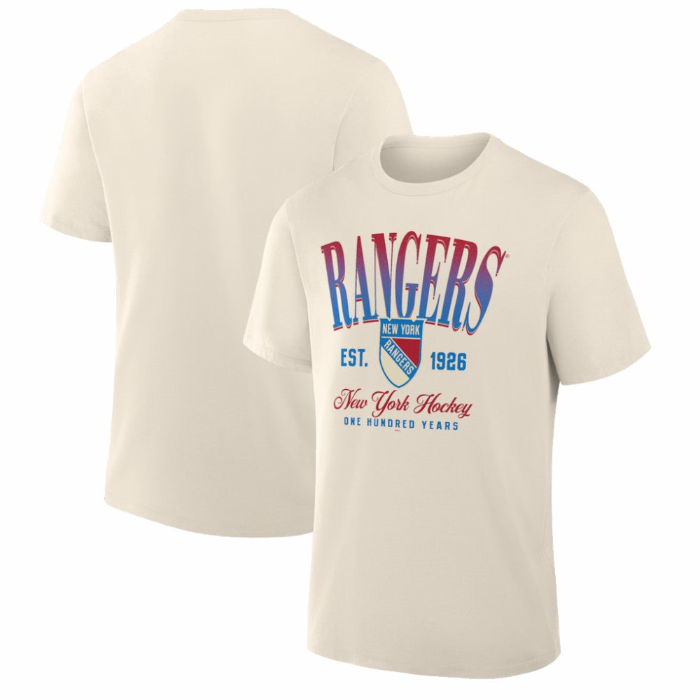 New York Rangers Alternate Legacy T-Shirt - Cream T-shirts