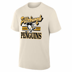 Pittsburgh Penguins Alternate Legacy T-Shirt - Cream T-shirts