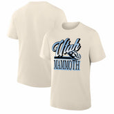 Utah Mammoth Legacy T-Shirt - Cream T-shirts