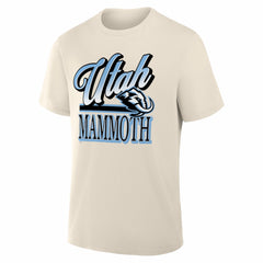 Utah Mammoth Legacy T-Shirt - Cream T-shirts