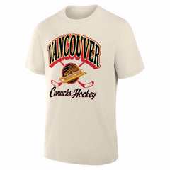 Vancouver Canucks Alternate Legacy T-Shirt - Cream T-shirts