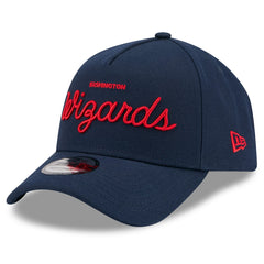 Washington Wizards x Malbon Golf Unisex 9FORTY A-Frame Adjustable Hat - Navy discount