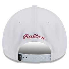 Miami Heat x Malbon Golf Unisex 9FORTY A-Frame Adjustable Hat - White for sale