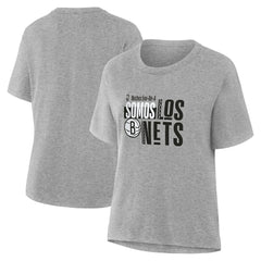 Brooklyn Nets Women's Noches Training T-Shirt - Gray shop