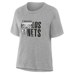 Brooklyn Nets Women's Noches Training T-Shirt - Gray shop