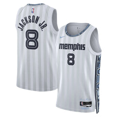 Jaren Jackson Jr. Memphis Grizzlies Unisex 2025/26 Swingman Jersey - White - City Edition shop