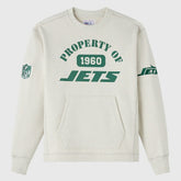 New York Jets OVO x NFL Unisex Fleece Sweatshirt - Heather Gray on sale
