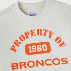 Denver Broncos OVO x NFL Unisex Fleece Sweatshirt - Heather Gray for sale