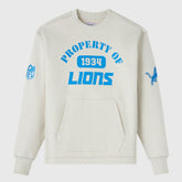 Detroit Lions OVO x NFL Unisex Fleece Sweatshirt - Heather Gray for sale