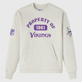Minnesota Vikings OVO x NFL Unisex Fleece Sweatshirt - Heather Gray cheap