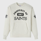 New Orleans Saints OVO x NFL Unisex Fleece Sweatshirt - Heather Gray for sale